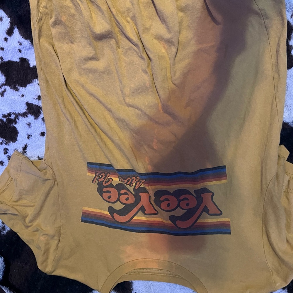 Yellow Graphic Tee